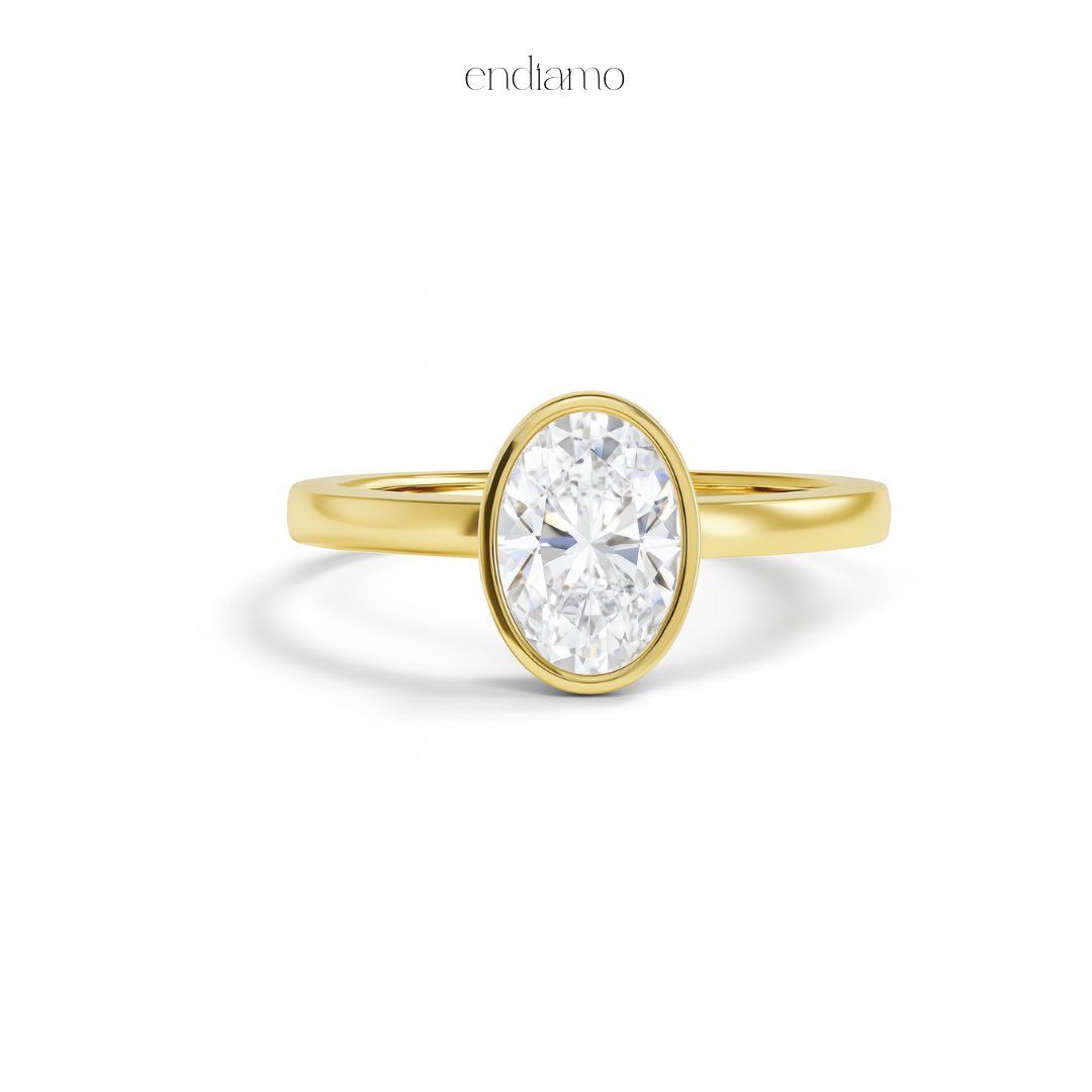 Oval Bezel Ring