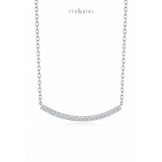Celestia Solitaire Moissanite Necklace
