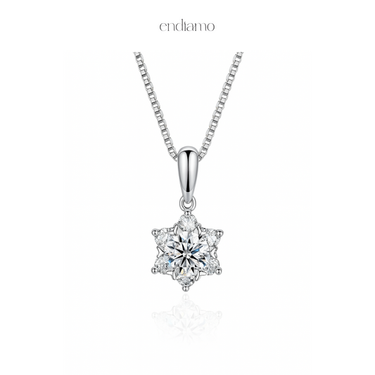 The Celeste Halo Necklace